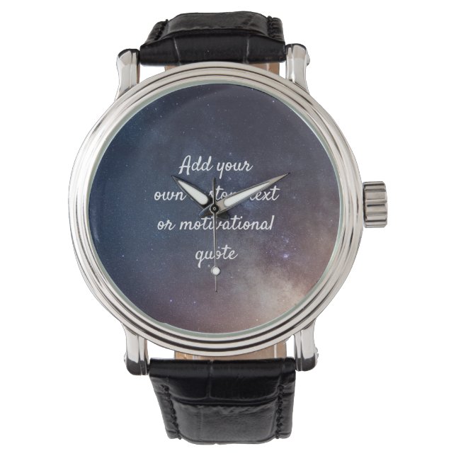 Montre Créez votre propre devis personnalisé - Ciel noctu (devant)