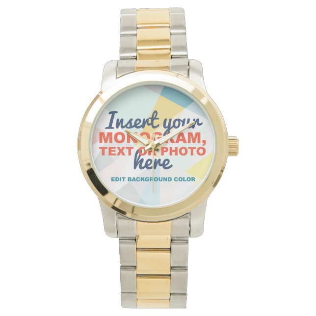 Montre Créez votre propre personnalisation (devant)