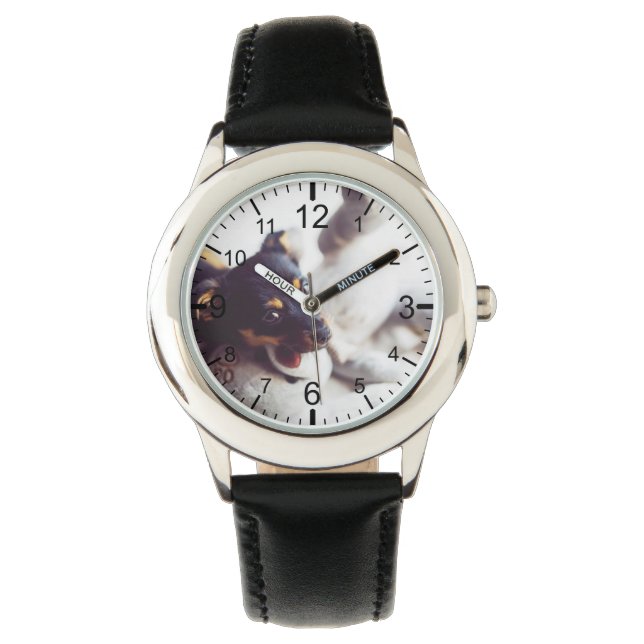 Montre Créez votre propre photo personnalisée (devant)
