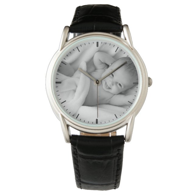 Montre Créez votre propre photo personnalisée (devant)