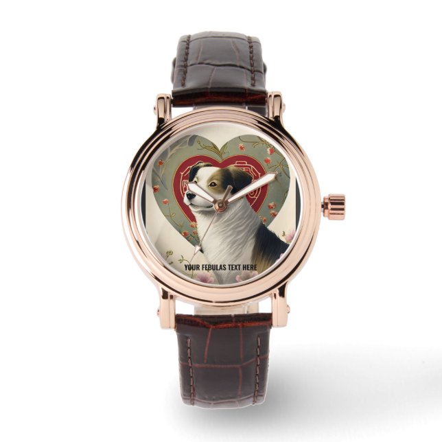 Montre Créez votre propre texte personnalisé personnalisé (Recto)