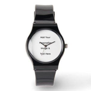 Montre créez votre propre texte personnalisé personnalise