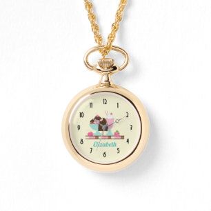 Montre Crème glacée Sundae délicieux gâteaux