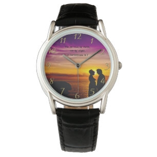 Montre Croisement de foi chrétienne avec 2 Corinthiens 5: