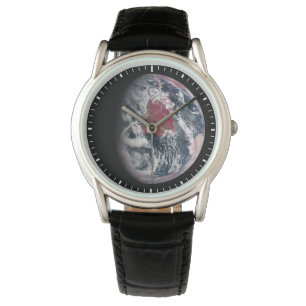 Montre Croissance plante Sur La Planète Terre.