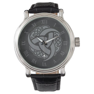 Montre Croix celtique chrétienne VIking Mythologie Trique