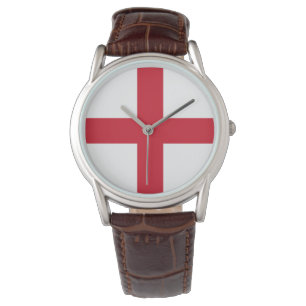 Montre Croix de St George ~ Drapeau d'Angleterre