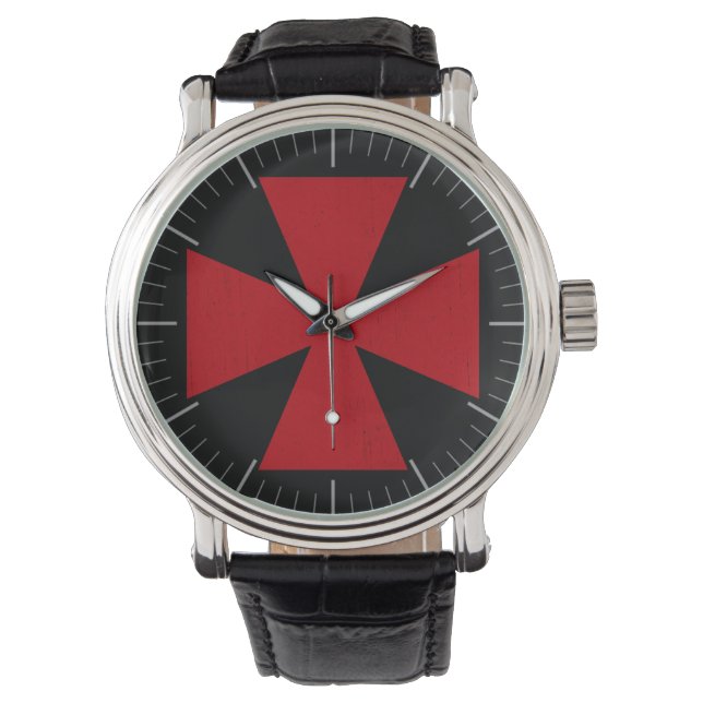 Montre Croix des francs-maçons suédois (devant)