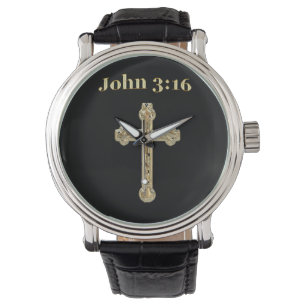 Montre Croix d'or de 3h16 de John