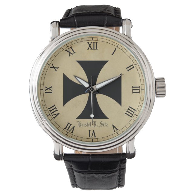 Montre Croix gothique de Kristel (devant)