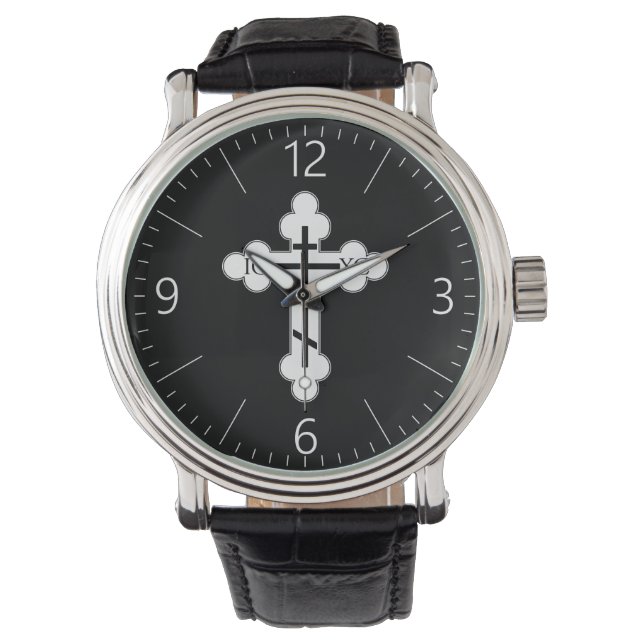 Montre Croix orthodoxe (devant)