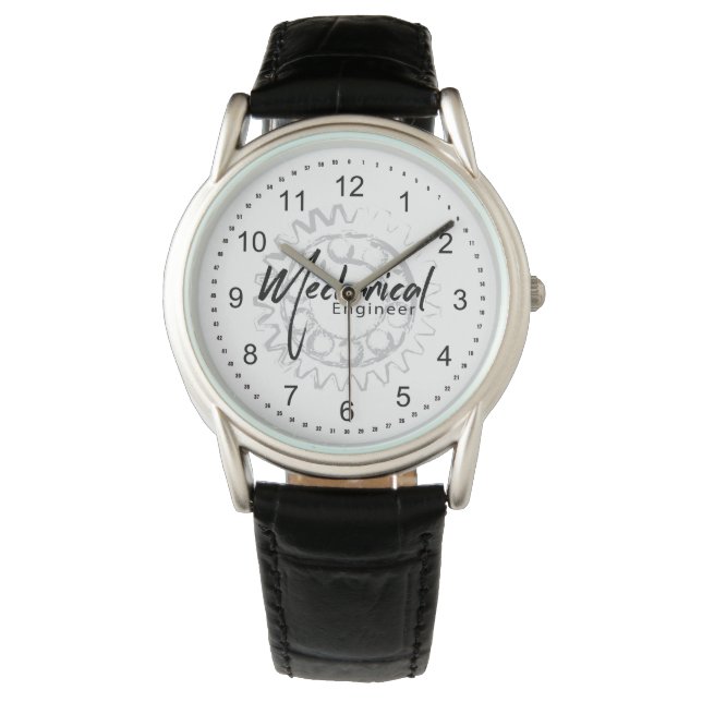 Montre Croquis de l'équipement mécanique (devant)