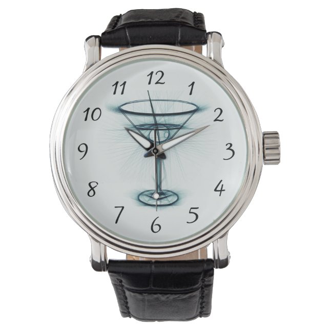 Montre Croquis en verre Martini (devant)