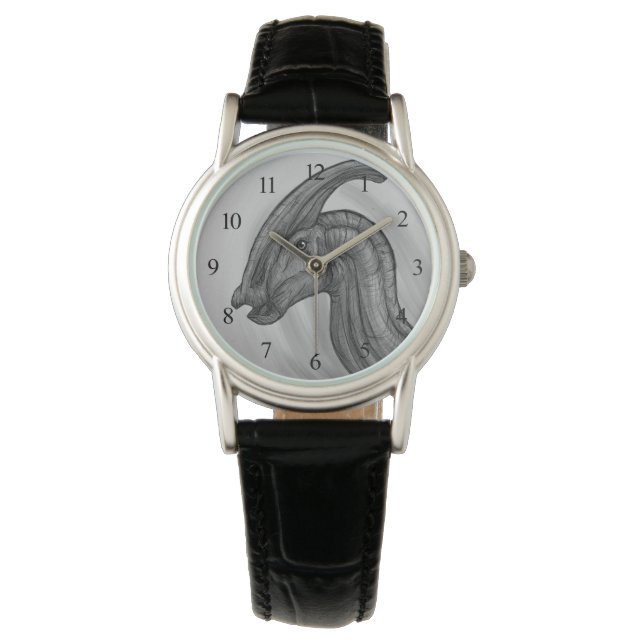 Montre Croquis Parasaurolophus (devant)