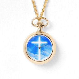 Montre Cross of Light Jesus Christ Customizable Christian