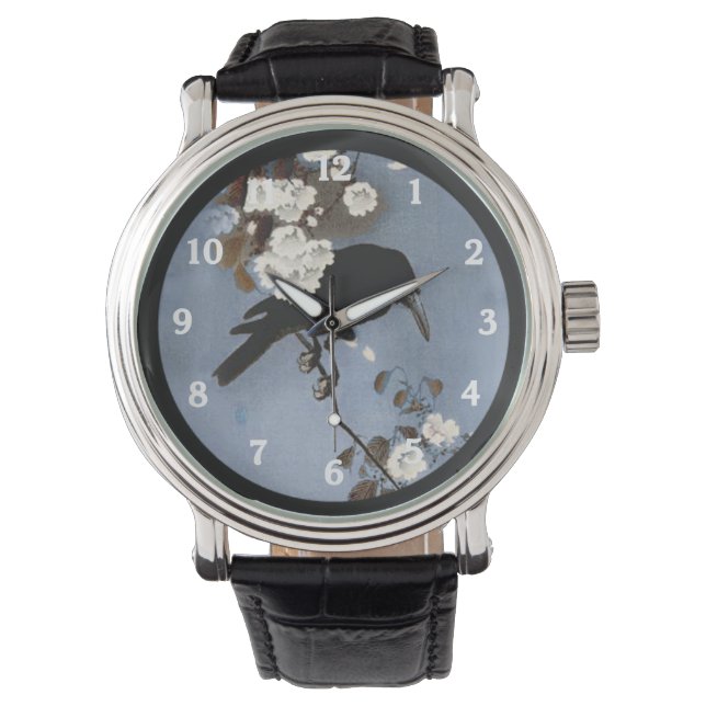 Montre Crow sur Branche Belle Wristwatch (devant)