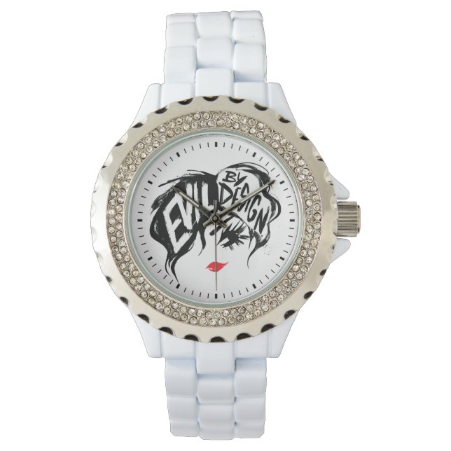 Montre Cruella | Evil By Design Brush Stroke Peinture (devant)