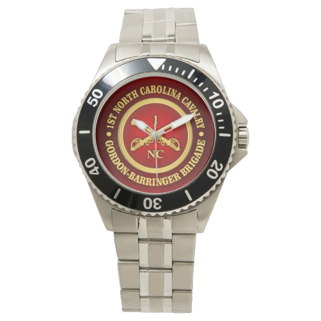 Montre CSC -1re Cavalerie de Caroline du Nord (devant)