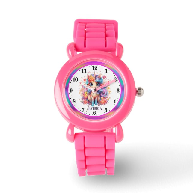 Montre cuasy unicorn add name girr (Recto)
