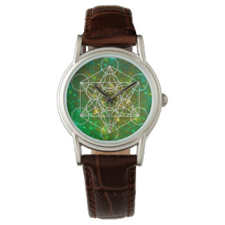 Montre Cube de Metatron, Géométrie Sacrée, Symbole Spirit