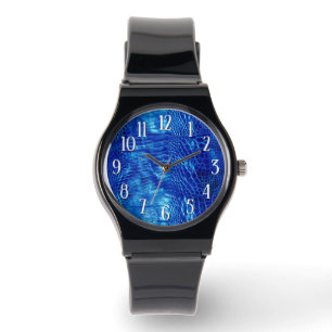 Montre Cuir Royal Blue Faux