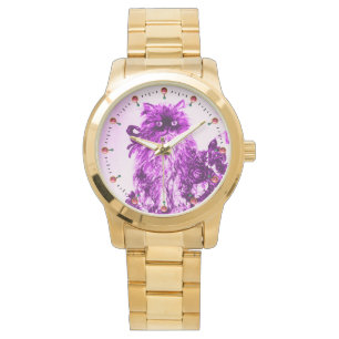 Montre CUISINE / CUISINE AVEC ROSE VIOLET Blanc