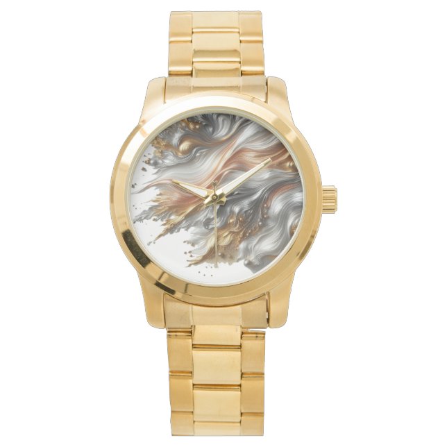 Montre Cuivre, Or, Argent (devant)