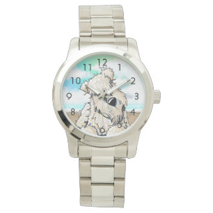 Montre Curieux Terrier Wheaten