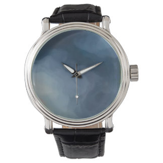 Montre Custom horloge blue
