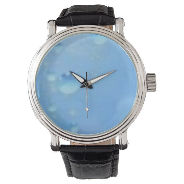 Montre Custom horloge blue (devant)