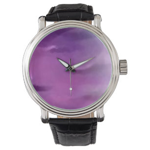Montre Custom horloge violet