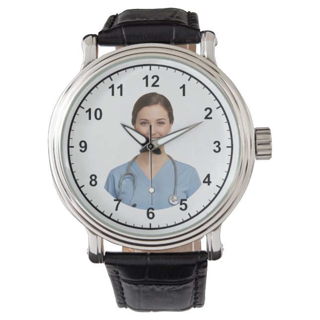 Montre Custom Photo Watch Design (devant)