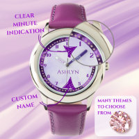 Custom Royal Lilac Sparkings Kids Learning