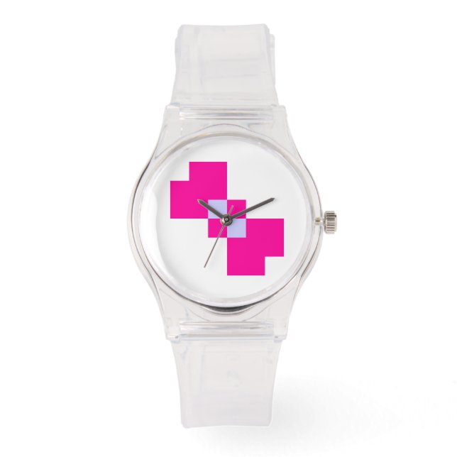 Montre Cute 8 bits Pixel Bow (Recto)