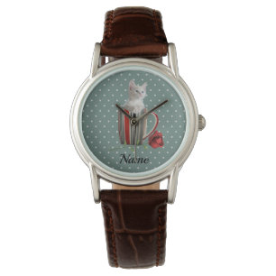Montre Cute Chat Kitten Animaux de compagnie Amateurs Cad