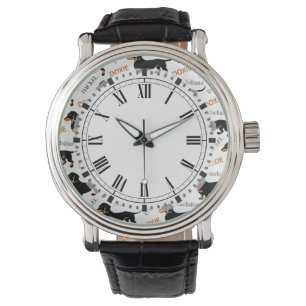 Montre Cute Dachshund ou Motif Doxie