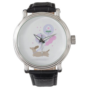 Montre Cute Dachshund Weiner Amoureux des chiens Party ro