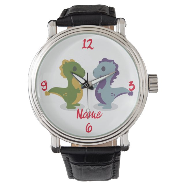 Montre Cute Dinosaur Paire Thunder_Cove (devant)