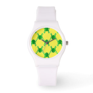 Montre Cute grenouille cartonnée