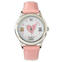 Cute Kitty Chats et Coeur Rose