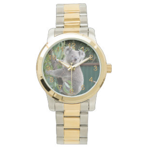Montre Cute Koala Australie Photo Gold 2