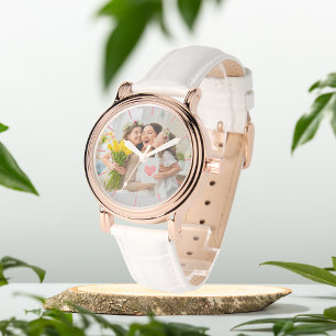 Montre Cute Mom Ajouter votre photo eWatch Watch Watch