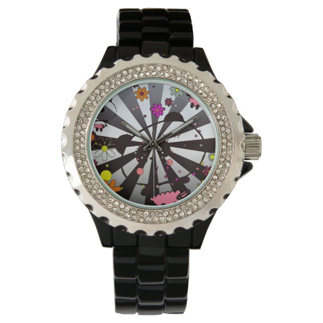 Montre Cute Panda bébé perxonalisé (devant)