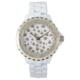 Montre Cute Poop Emoji Motif
