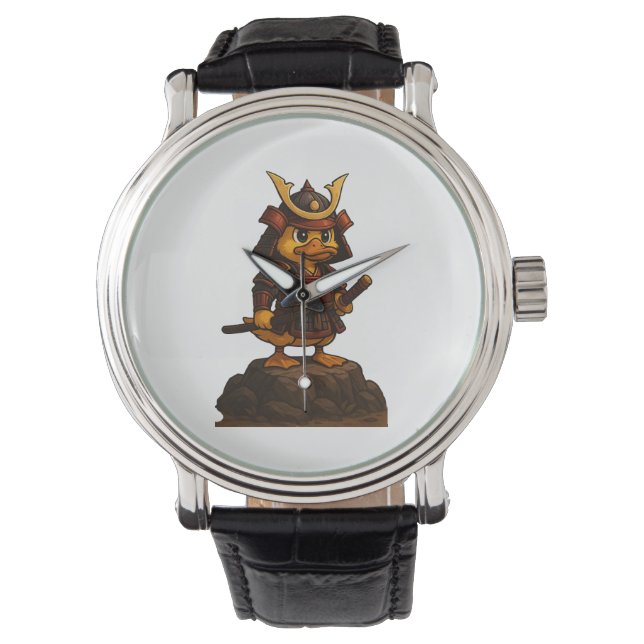 Montre Cute Samurai Duck Watch  (devant)
