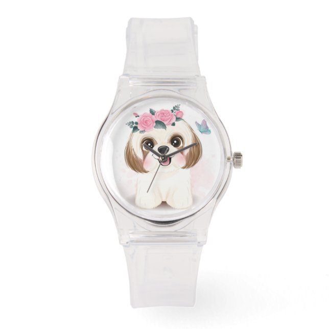 Montre Cute Shih Tzu (Recto)