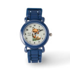 Cute unisex enfants peeeking renard ajouter nom