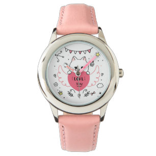 Montre Cute Valentine's Day Chat