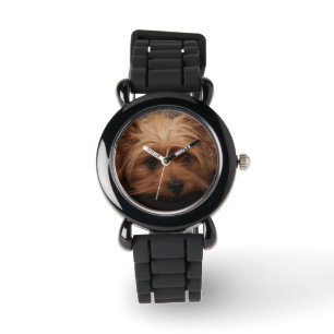Montre Cute Yorkie Parties scintillant Watch