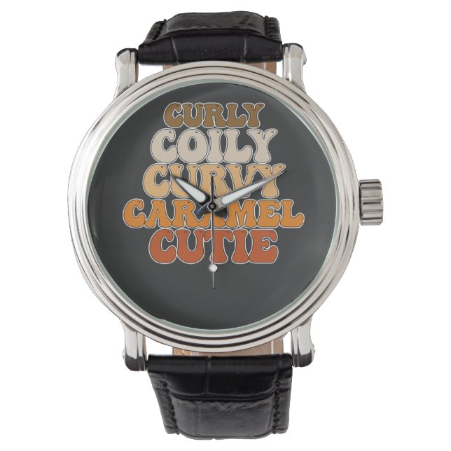 Montre Cutie Caramel Curly Curly (devant)